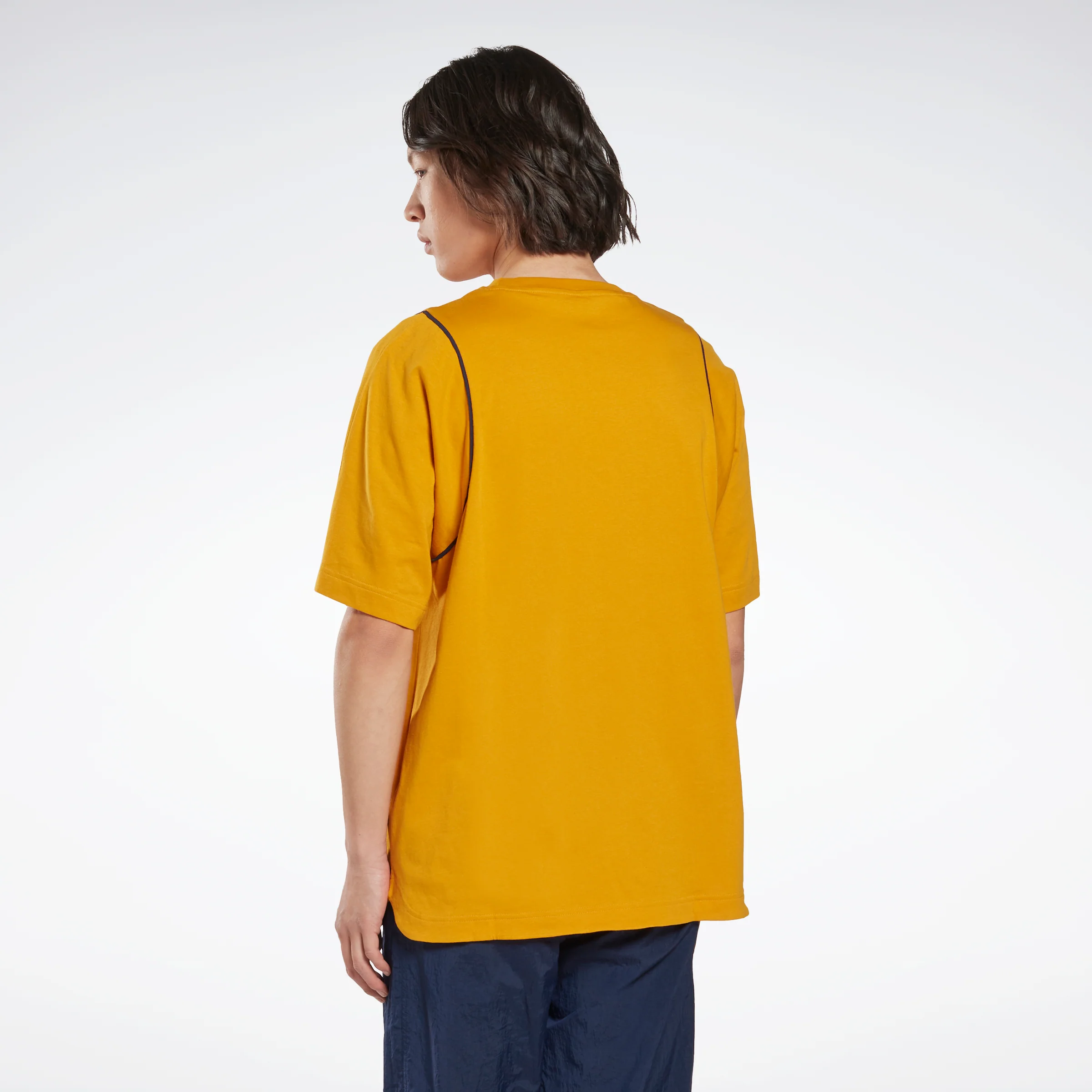 Reebok Apparel Men Myt Graphic T-Shirt Bright Ochre - Image 3