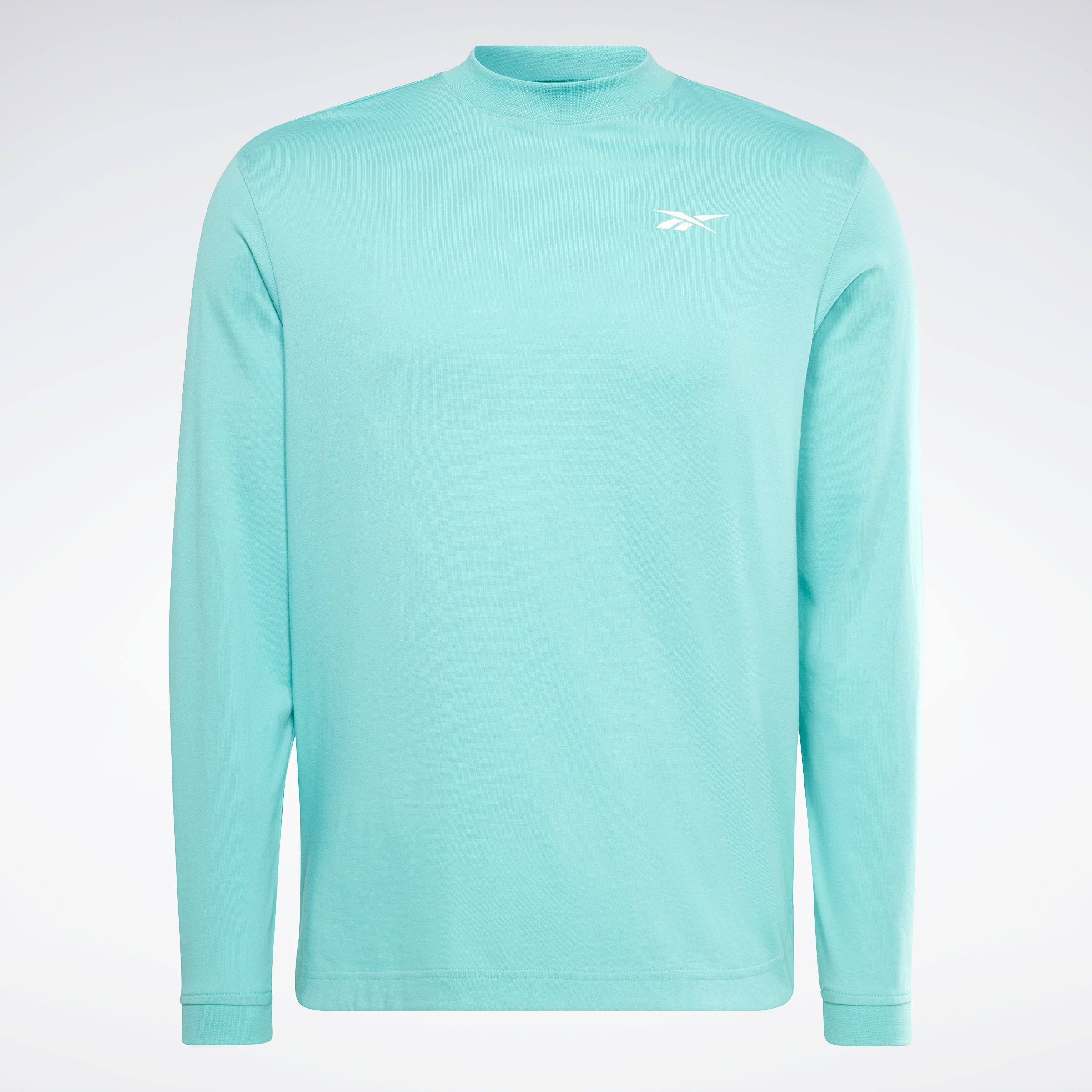 Reebok Apparel Men Myt Long-Sleeve Top Graphic T-Long-Sleeve Top Semi Classic Teal - Image 6