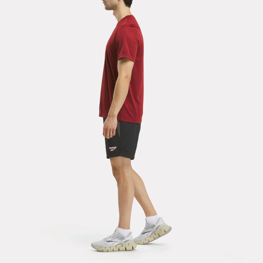 Reebok Apparel Men No Matter the Distance Graphic T-Shirt RICH MAROON - Image 2