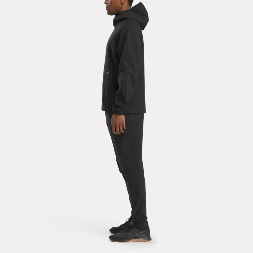 Reebok Apparel Men Outerverse Strength Hoodie BLACK - Image 2