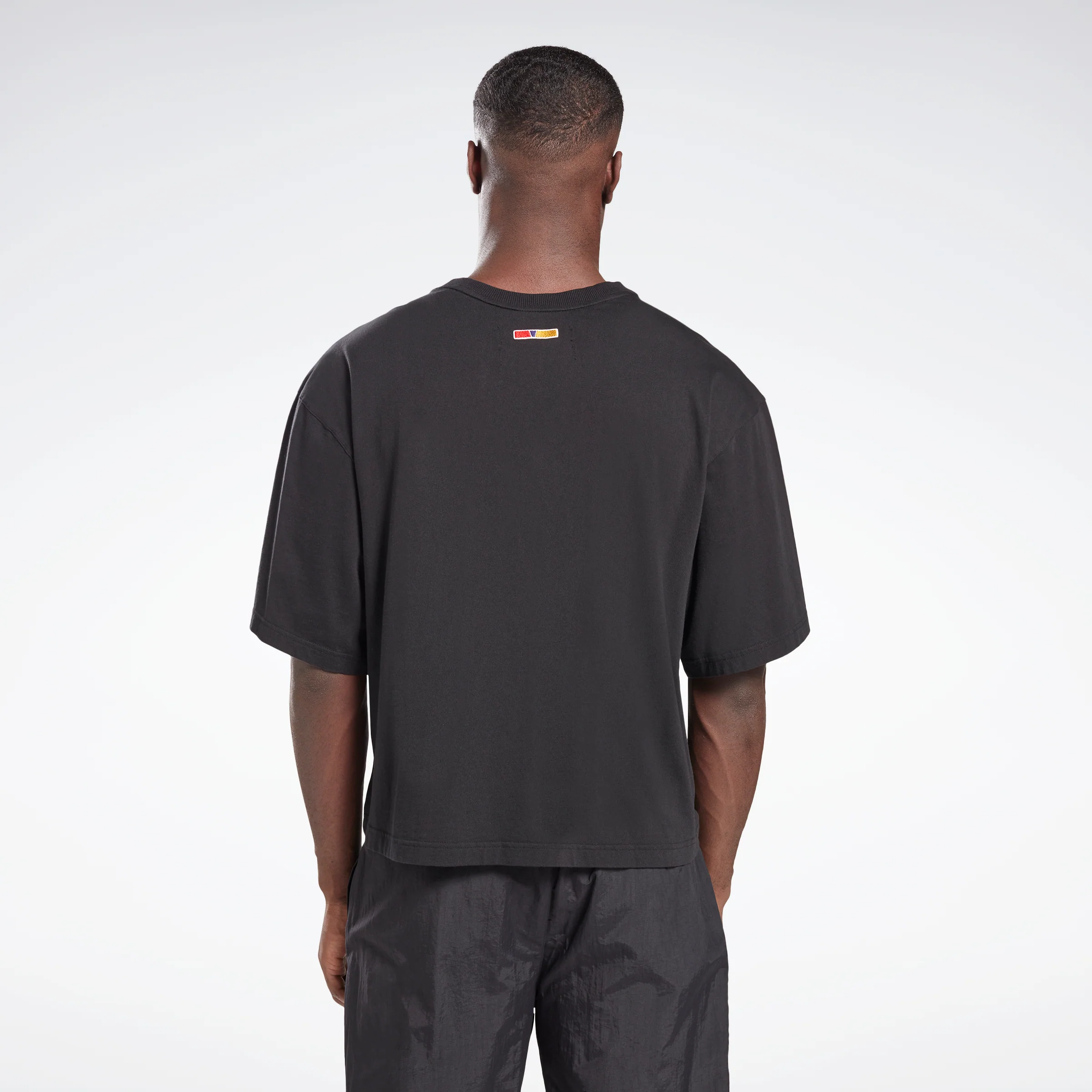 Reebok Apparel Men Reebok By Pyer Moss Short Sleeve Sankofa T-Shirt Black - Image 3