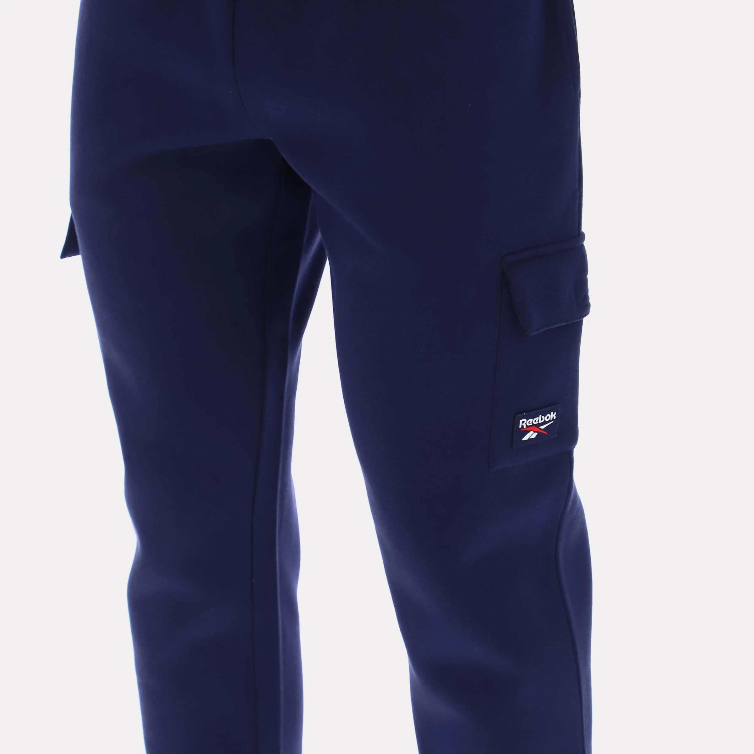 Reebok Apparel Men Reebok Cargo Pocket Cuffed Pants VECTOR NAVY - Image 3