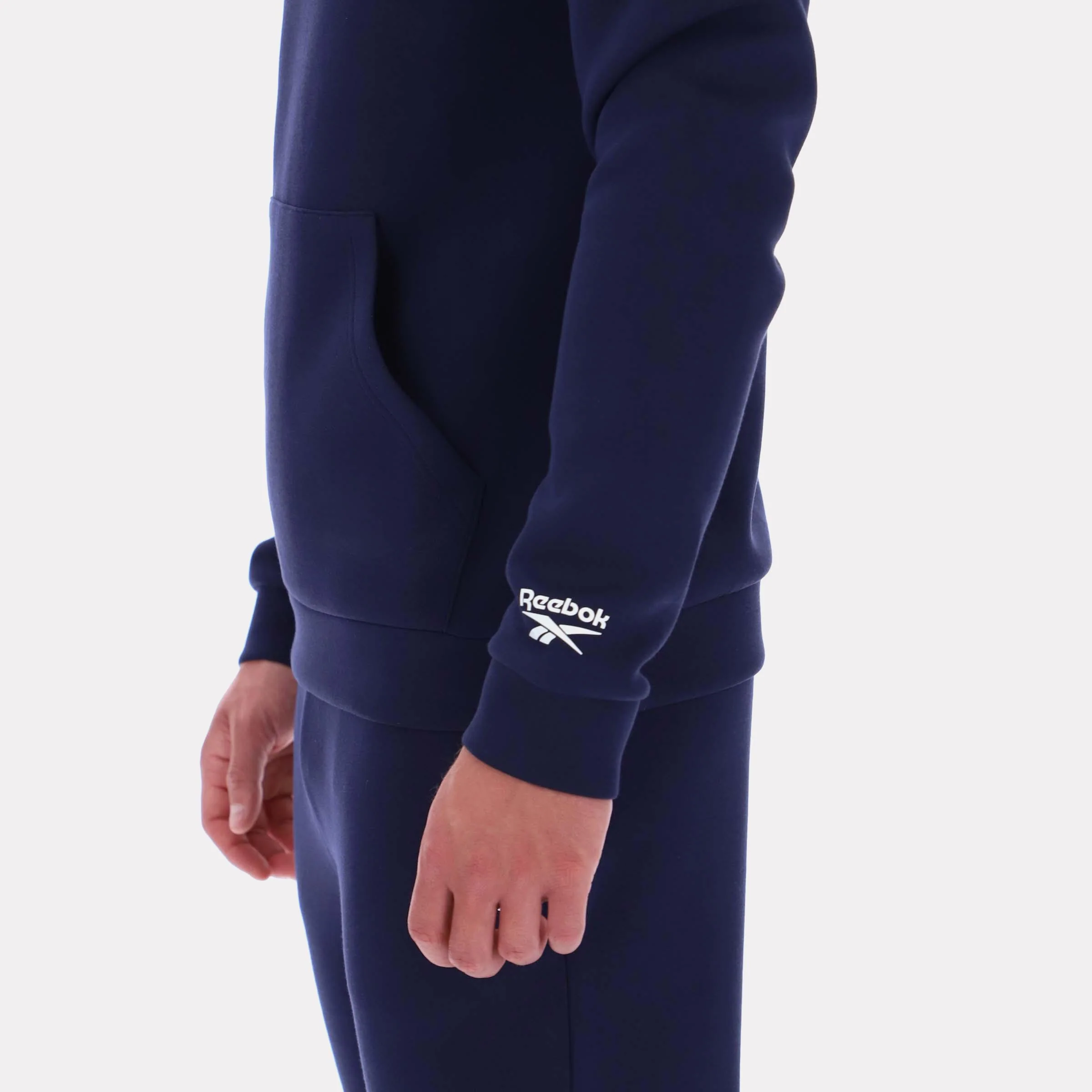 Reebok Apparel Men Reebok Core Hoodie VECTOR NAVY - Image 4