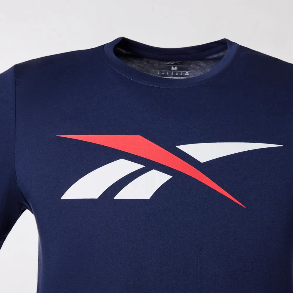Reebok Apparel Men Reebok Graphic Series Vector T-Shirt VECTOR NAVY - Image 3