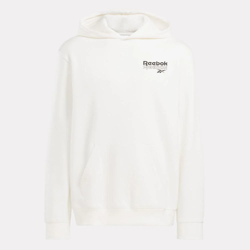 Reebok Apparel Men Reebok Identity Brand Proud Hoodie CHALK - Image 6