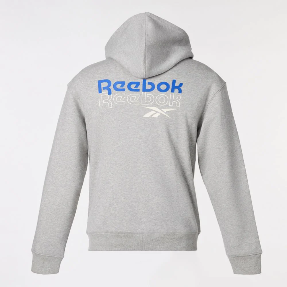Reebok Apparel Men Reebok Identity Brand Proud Hoodie MGREYH - Image 2