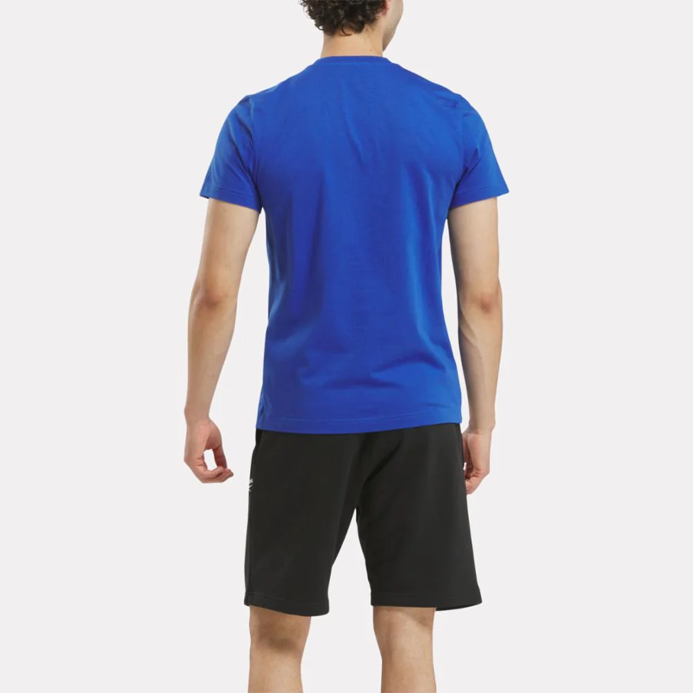 Reebok Apparel Men Reebok Identity Classics T-Shirt BOUNDLESS BLUE - Image 3