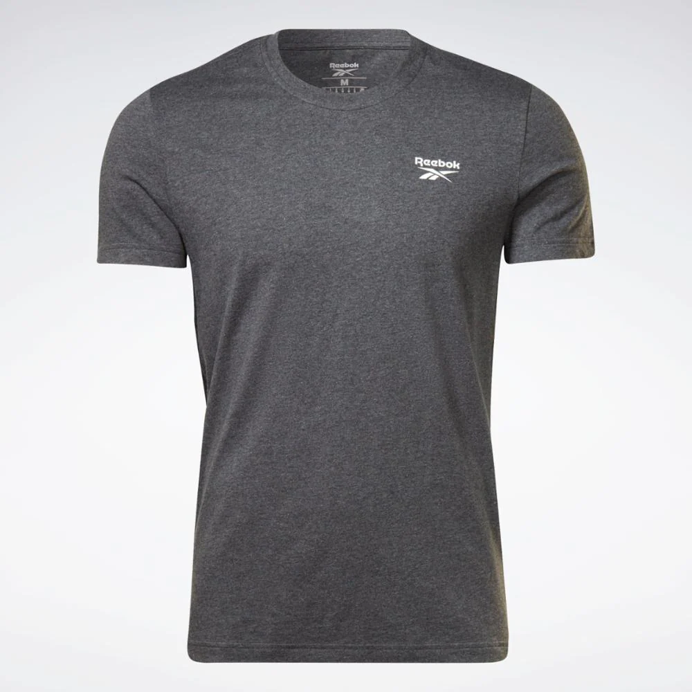 Reebok Apparel Men Reebok Identity Classics T-Shirt DGREYH - Image 3