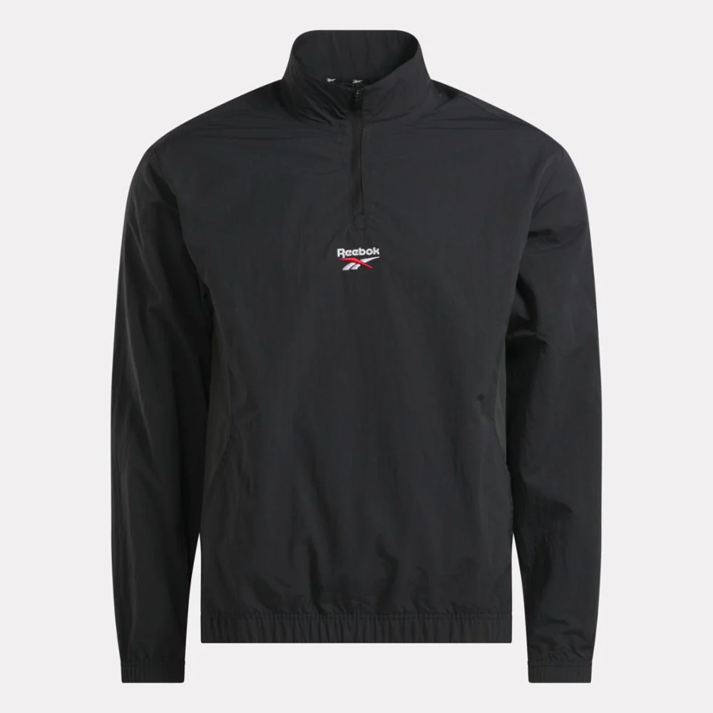 Reebok Apparel Men Reebok Identity Cross Check Woven Top BLACK - Image 5