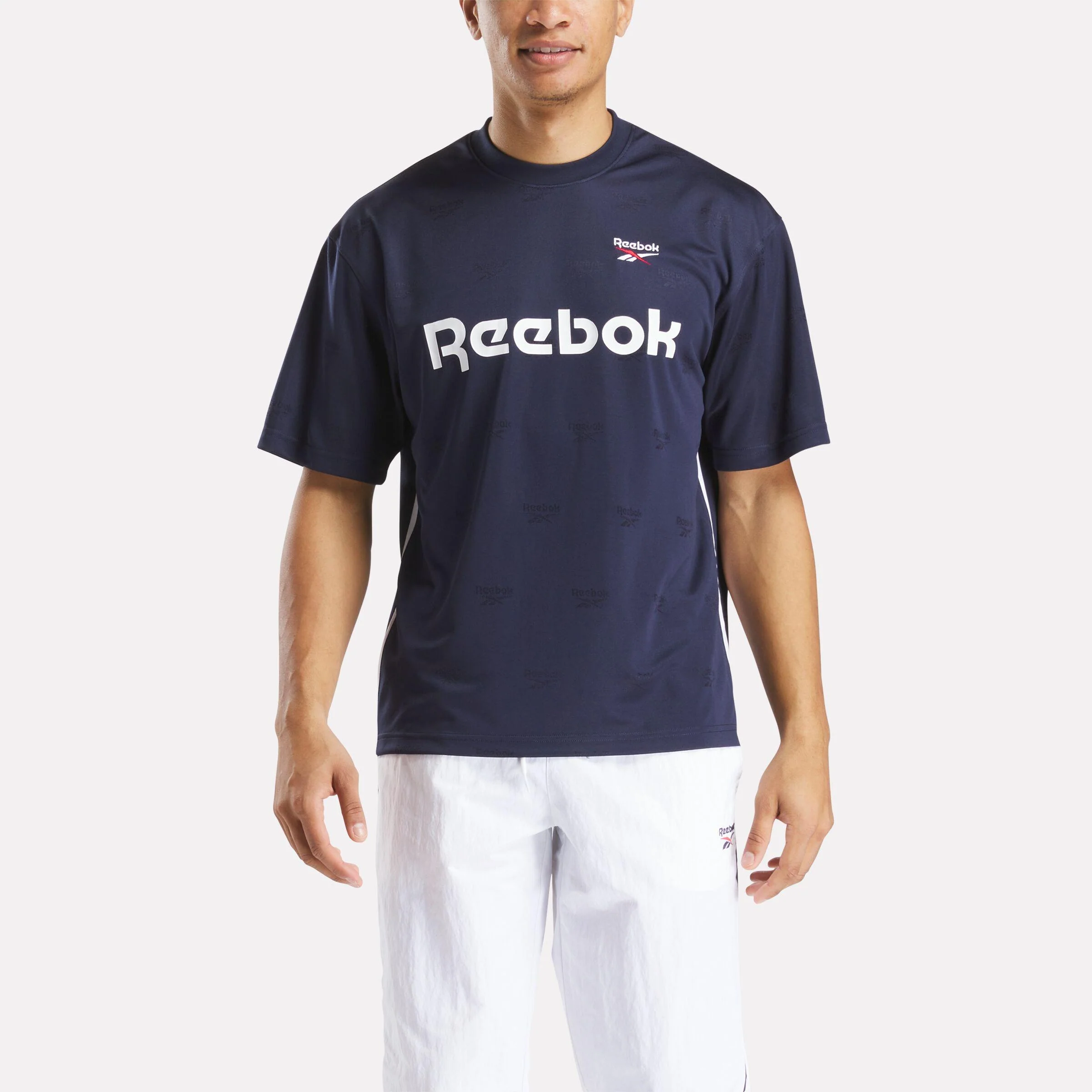 Reebok Apparel Men Reebok Identity Crosscheck Jersey VECTOR NAVY