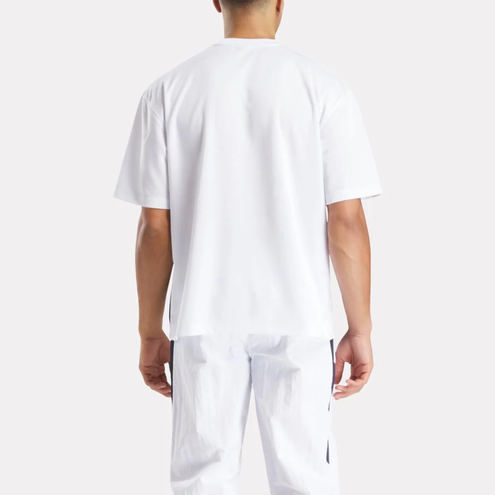 Reebok Apparel Men Reebok Identity Crosscheck Jersey WHITE - Image 3