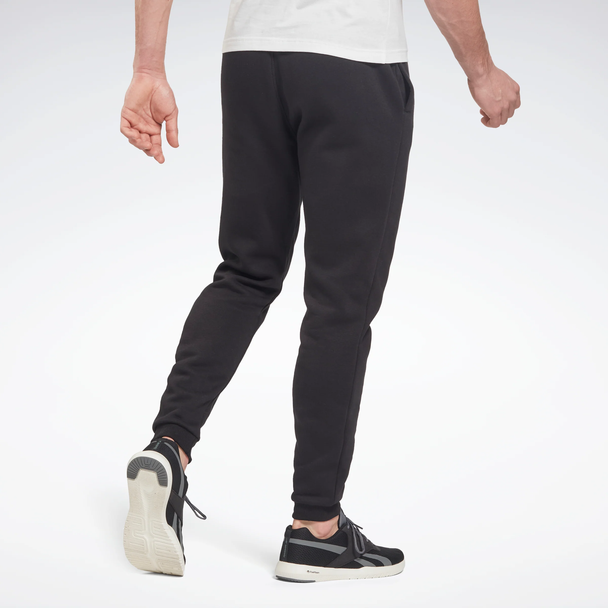 Reebok Apparel Men Reebok Identity Fleece Jogger Black - Image 3