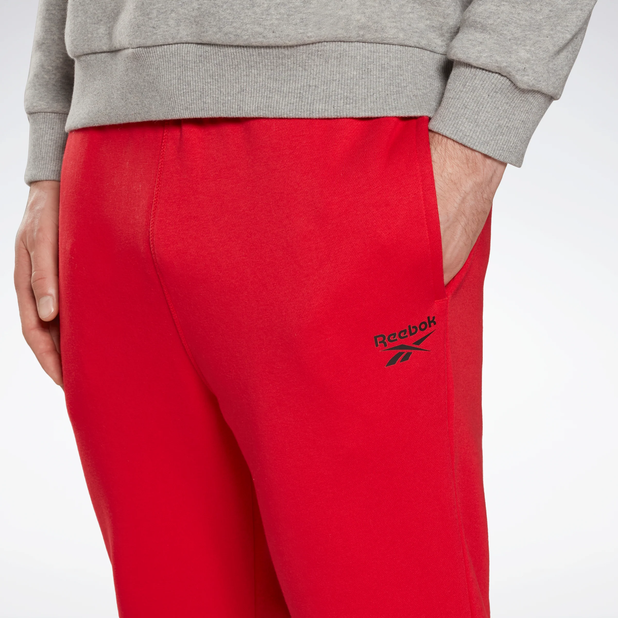 Reebok Apparel Men Reebok Identity Fleece Jogger Vecred - Image 4