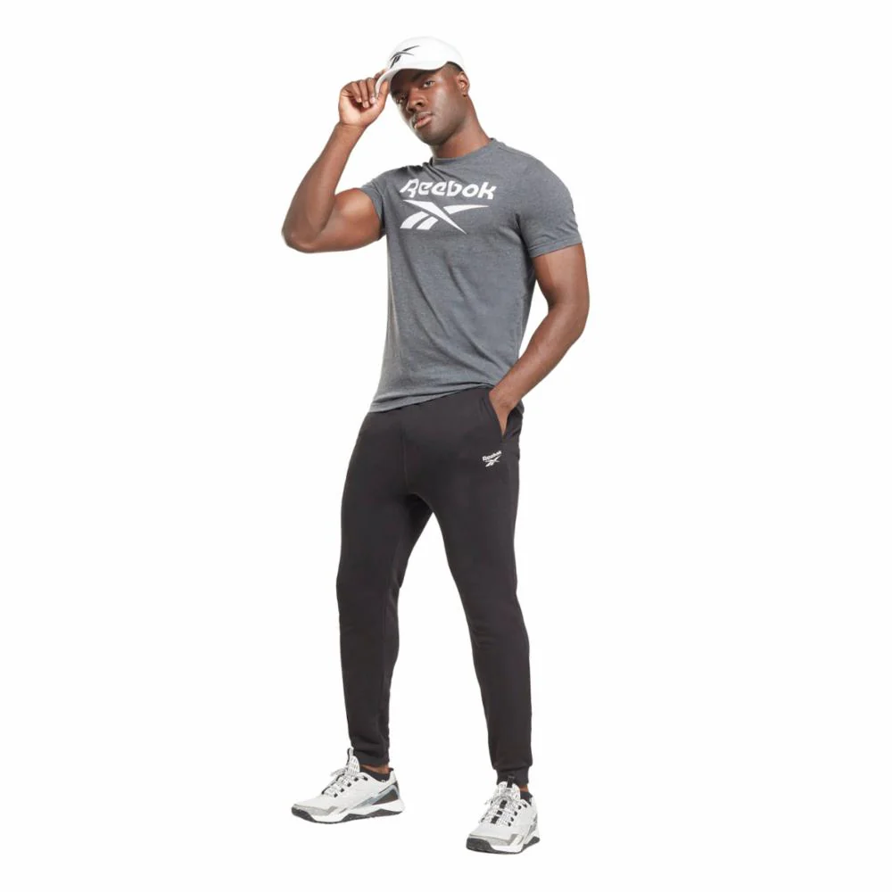 Reebok Apparel Men Reebok Identity French Terry Joggers BLACK - Image 2