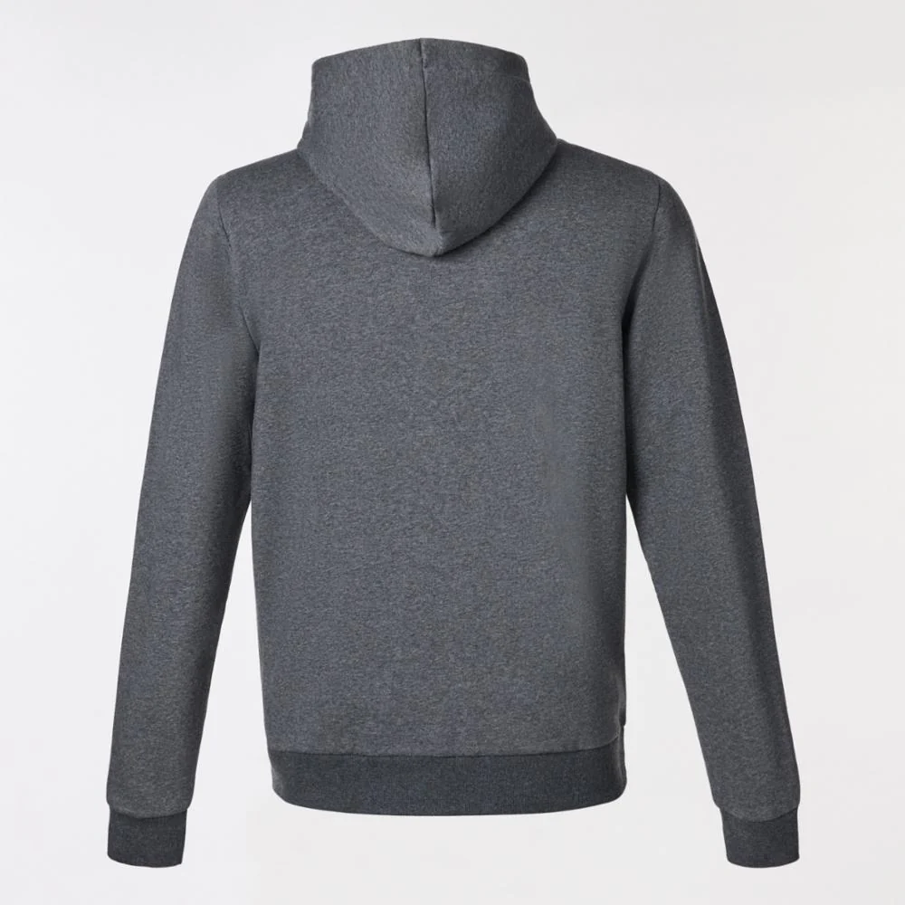 Reebok Apparel Men Reebok Identity Small Logo Fleece Full-Zip Hoodie DGREYH - Image 2