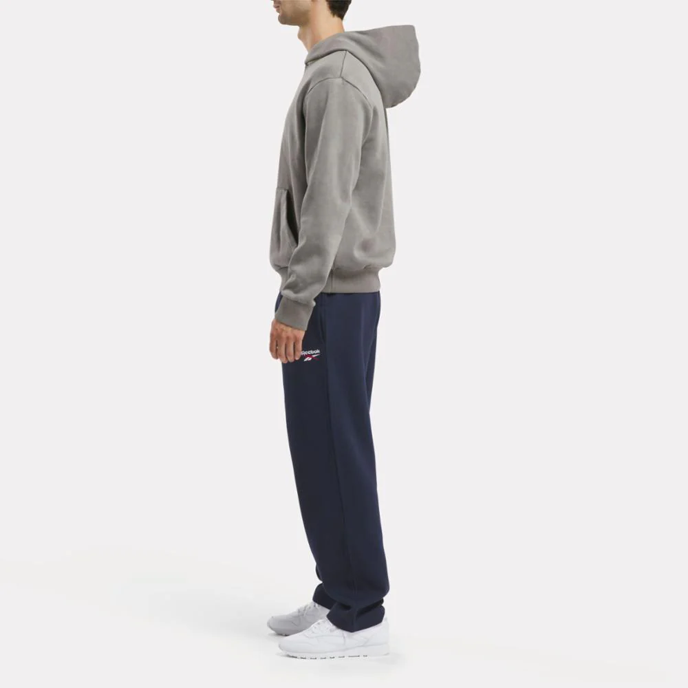 Reebok Apparel Men Reebok Identity Washed Hoodie BLACK - Image 2