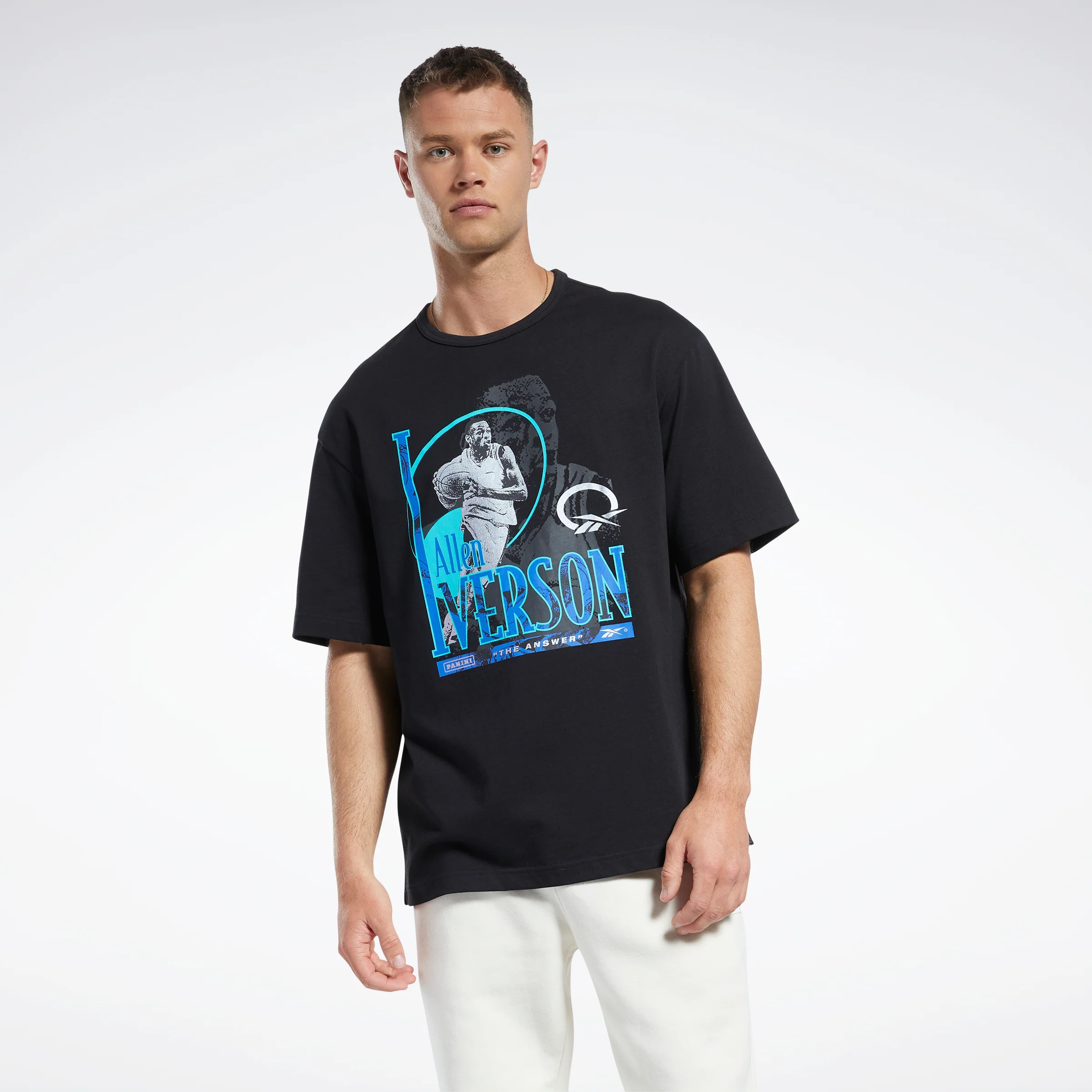Reebok Apparel Men Reebok Panini T-Shirt Black