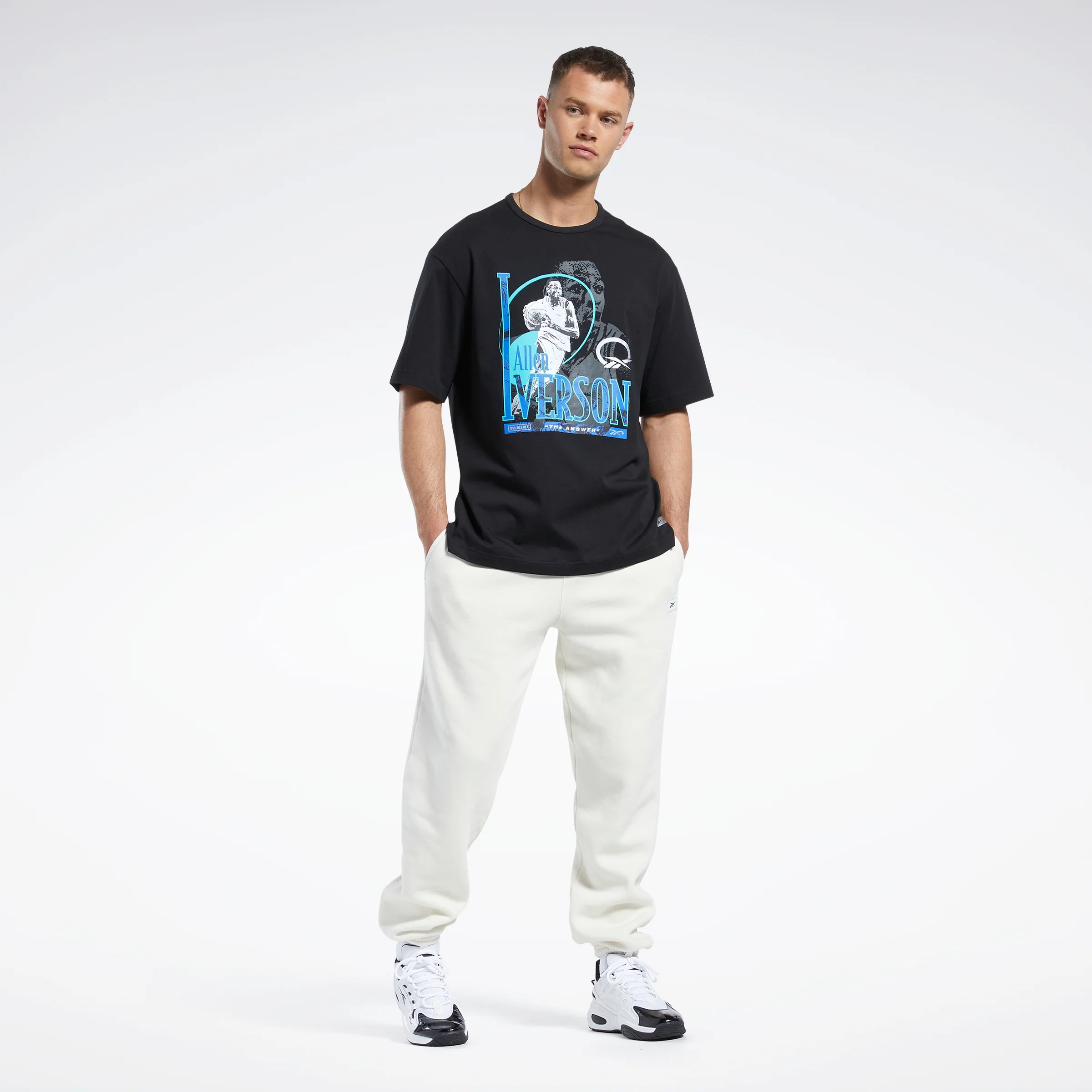 Reebok Apparel Men Reebok Panini T-Shirt Black - Image 2