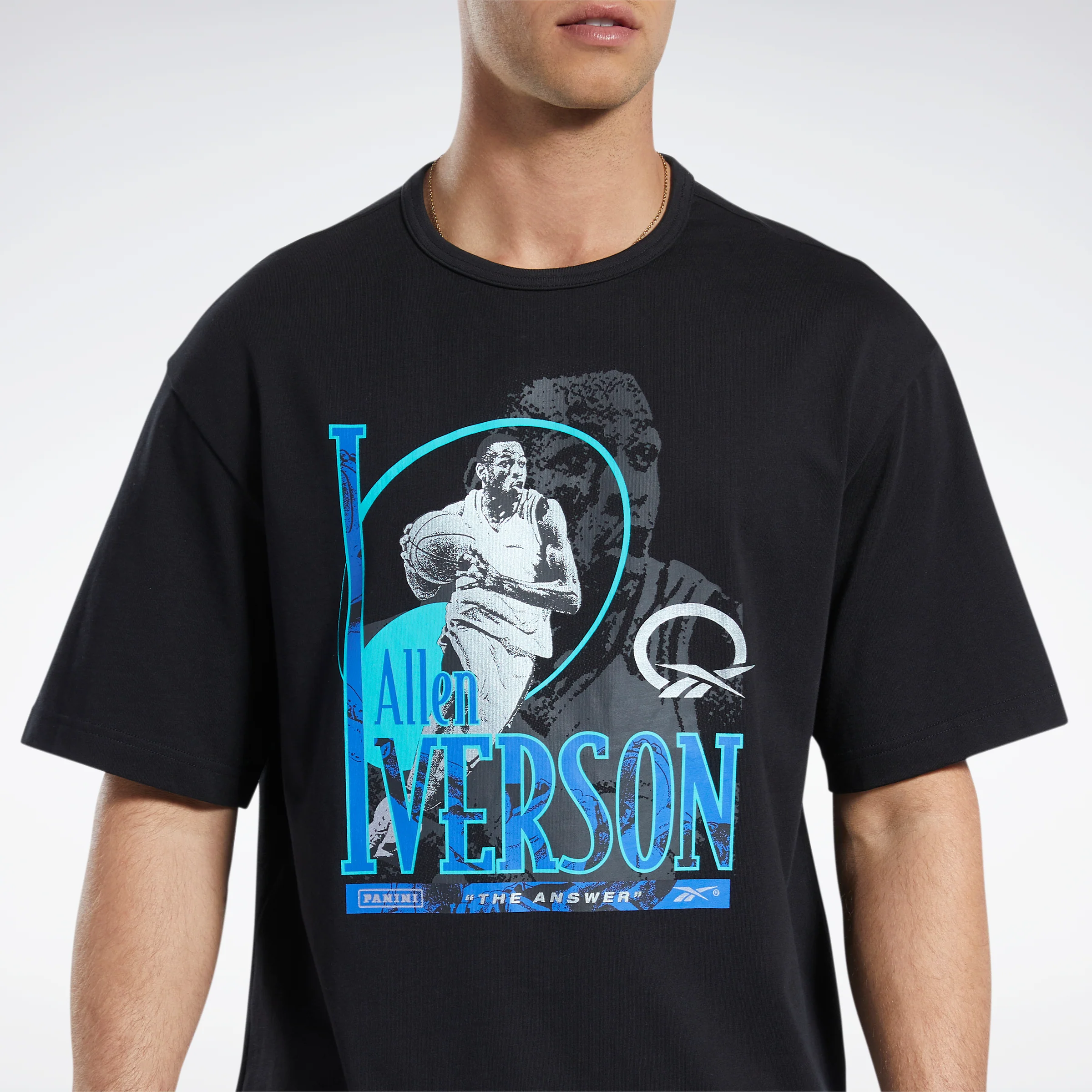 Reebok Apparel Men Reebok Panini T-Shirt Black - Image 4