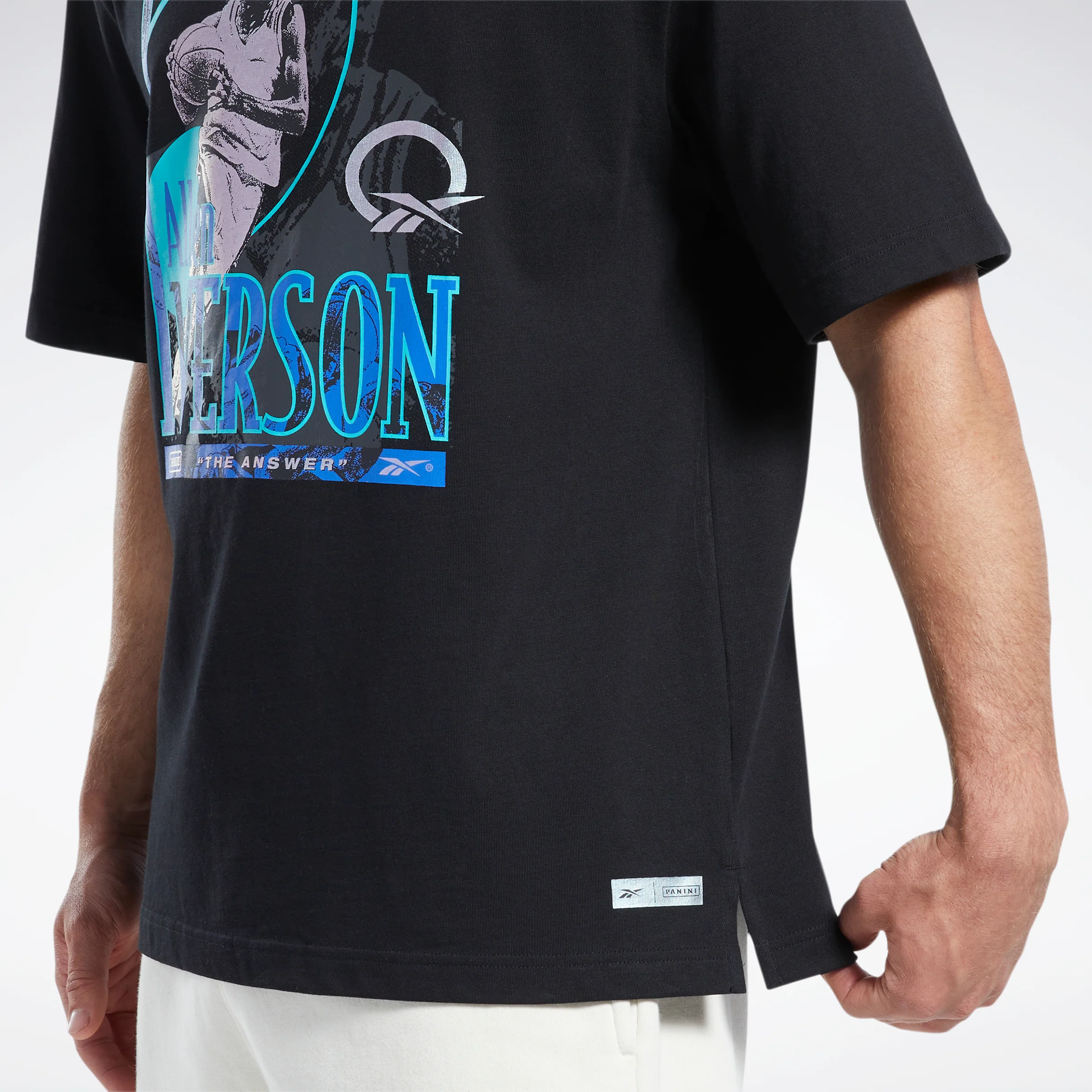 Reebok Apparel Men Reebok Panini T-Shirt Black - Image 5