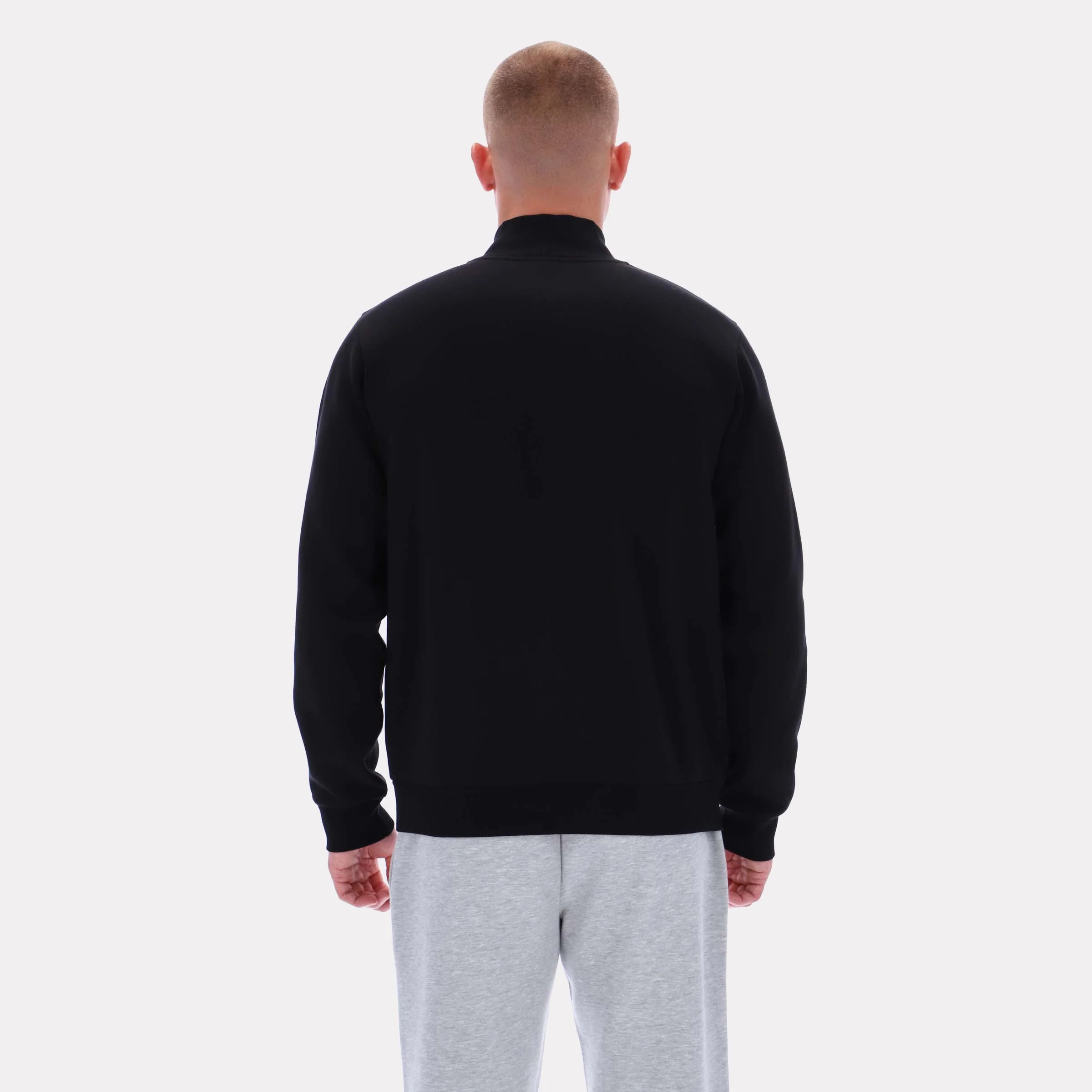 Reebok Apparel Men Reebok Quarter-Zip Sweatshirt BLACK - Image 2