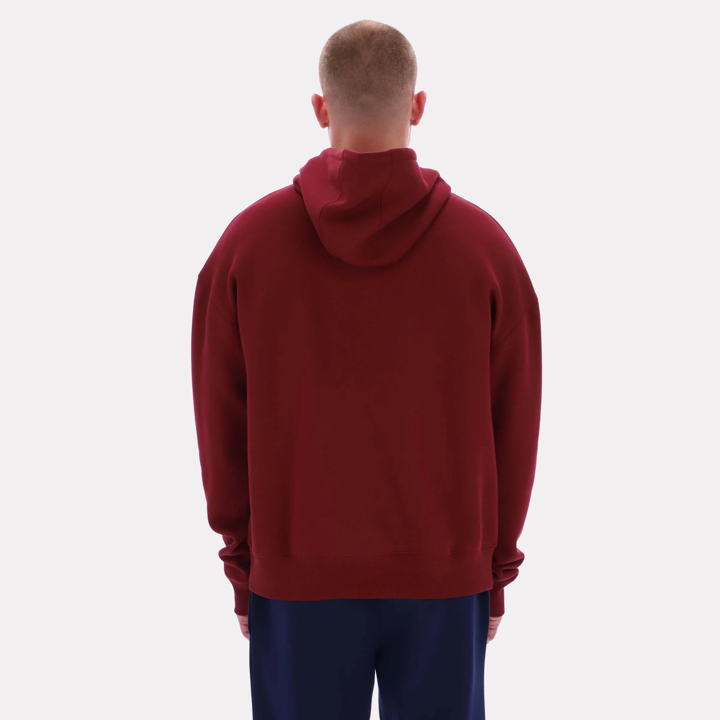 Reebok Apparel Men Reebok Varsity Graphic Hoodie CLASSIC BURGUNDY - Image 2