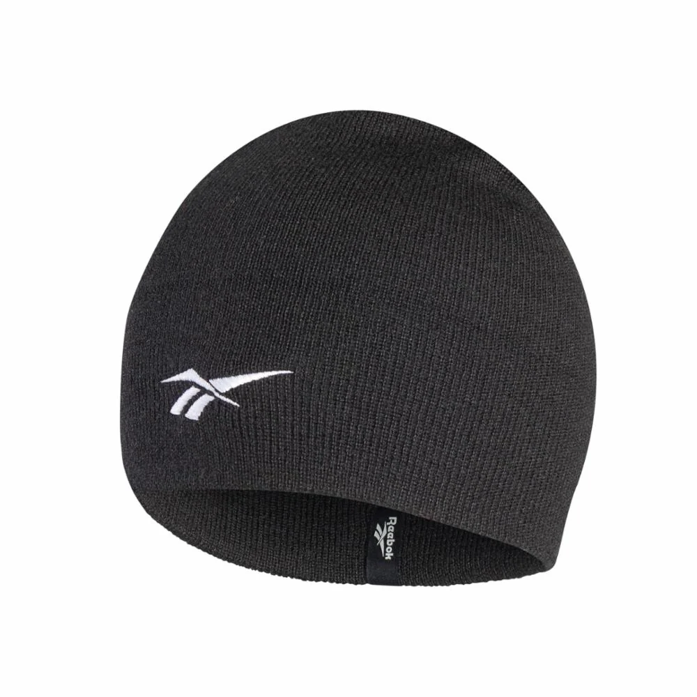 Reebok Apparel Men Reversible Knit Beanie BLACK - Image 2