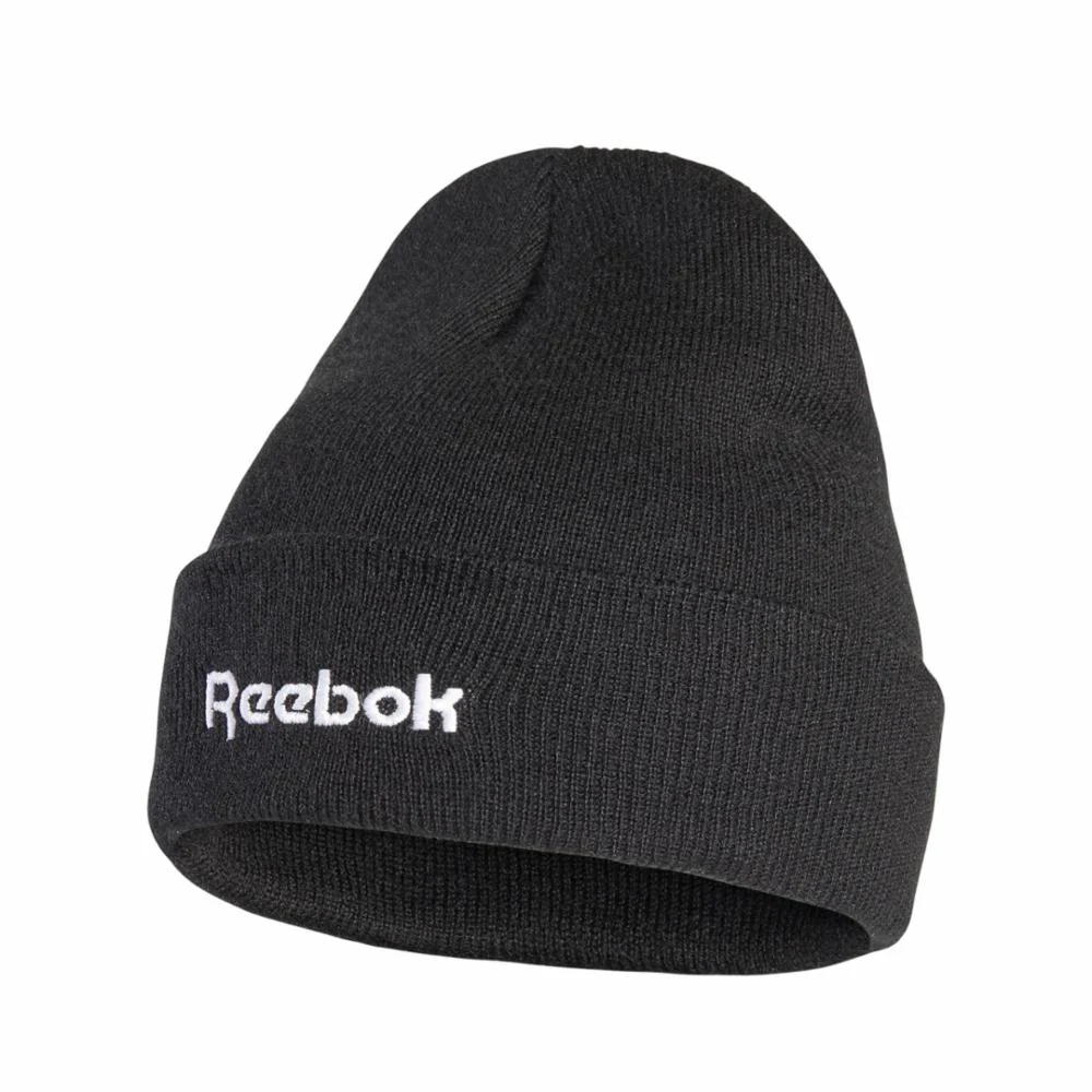 Reebok Apparel Men Reversible Knit Beanie BLACK - Image 3