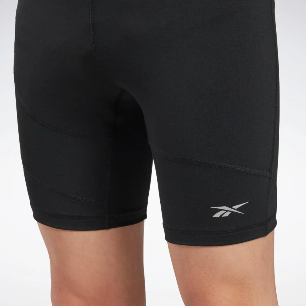 Reebok Apparel Men Running Short Tights BLACK - Image 4