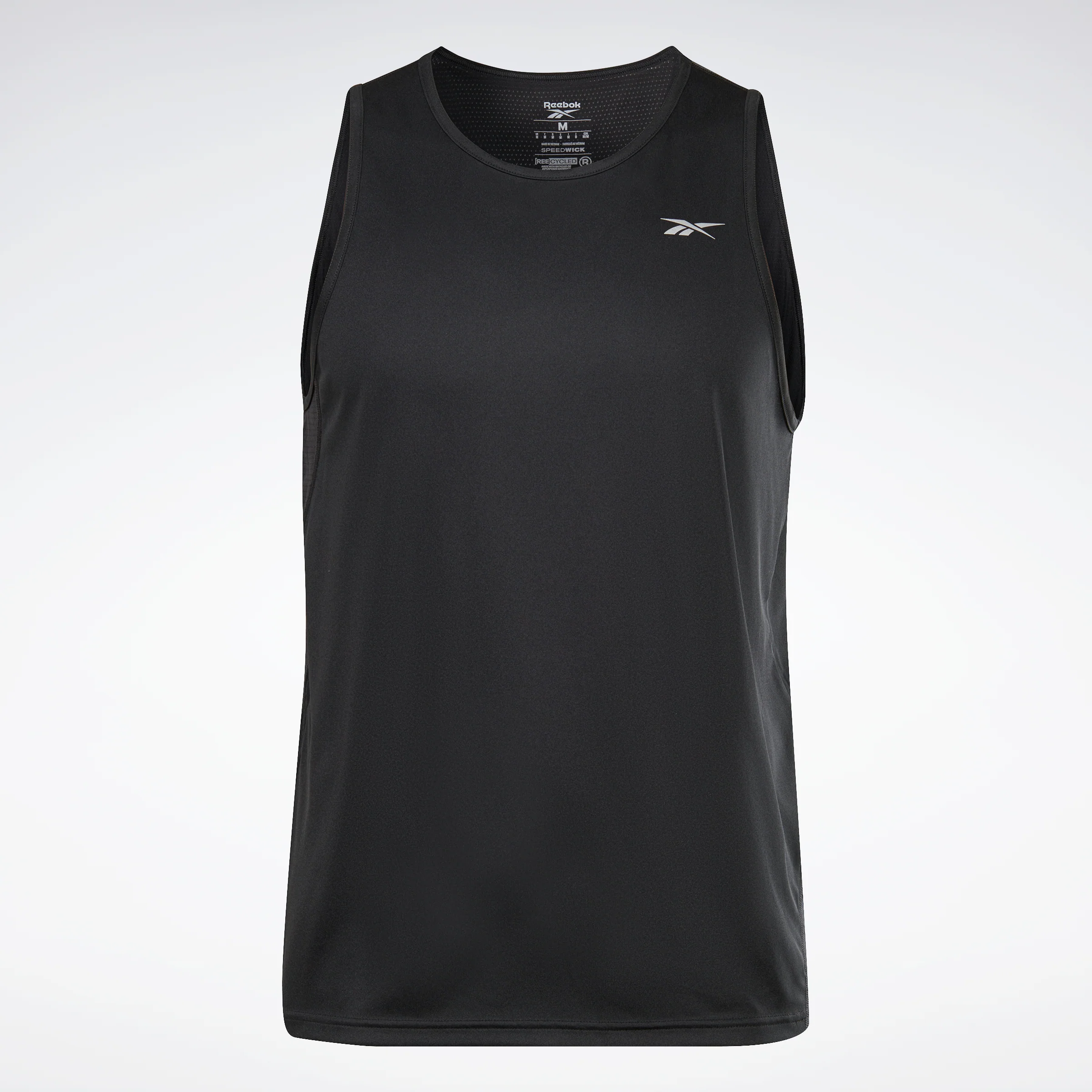Reebok Apparel Men Running Speedwick Tank Top Black - Image 6
