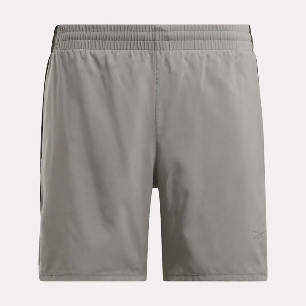 Reebok Apparel Men Running Two-In-One Shorts 5" GREY 3 - Image 4
