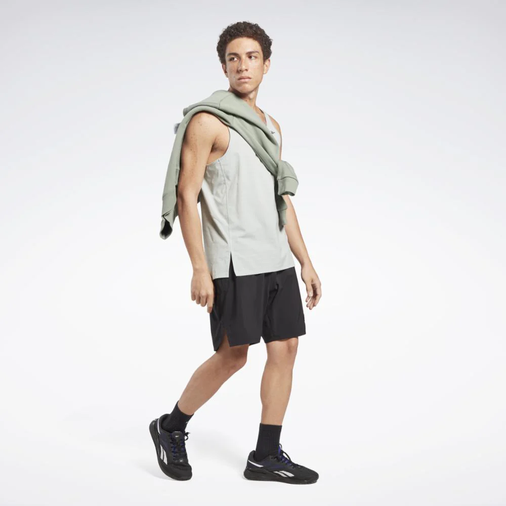 Reebok Apparel Men SPEED 3.0 SHORTS BLACK - Image 2