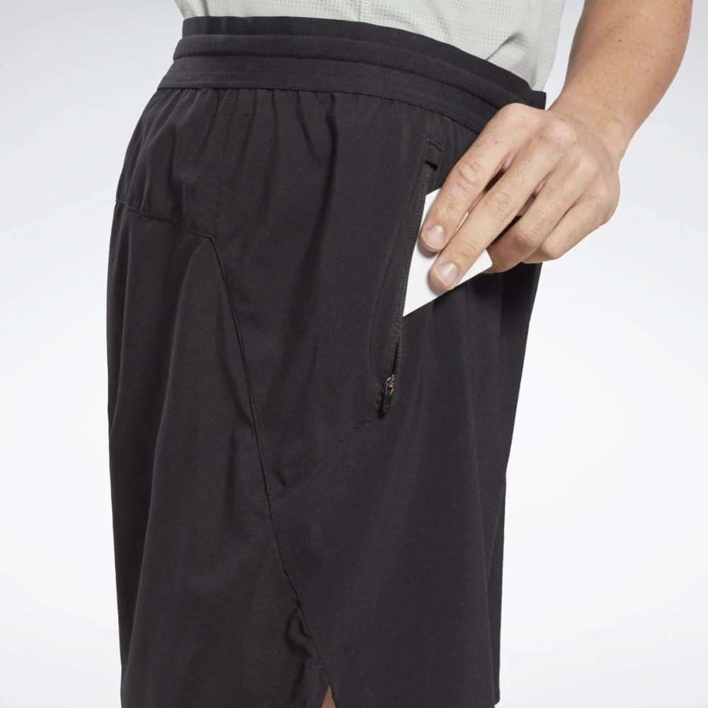 Reebok Apparel Men SPEED 3.0 SHORTS BLACK - Image 4