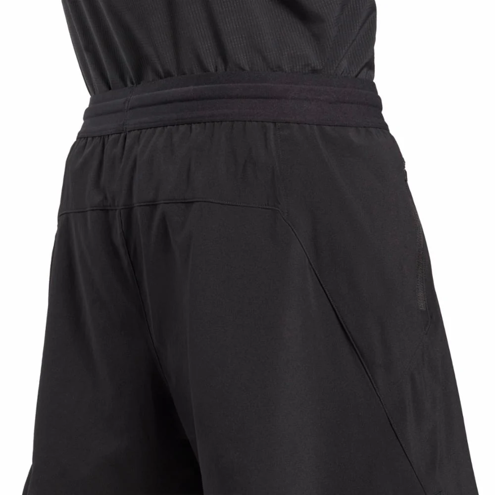 Reebok Apparel Men Speed 3.0 Two-in-One Shorts BLACK - Image 4