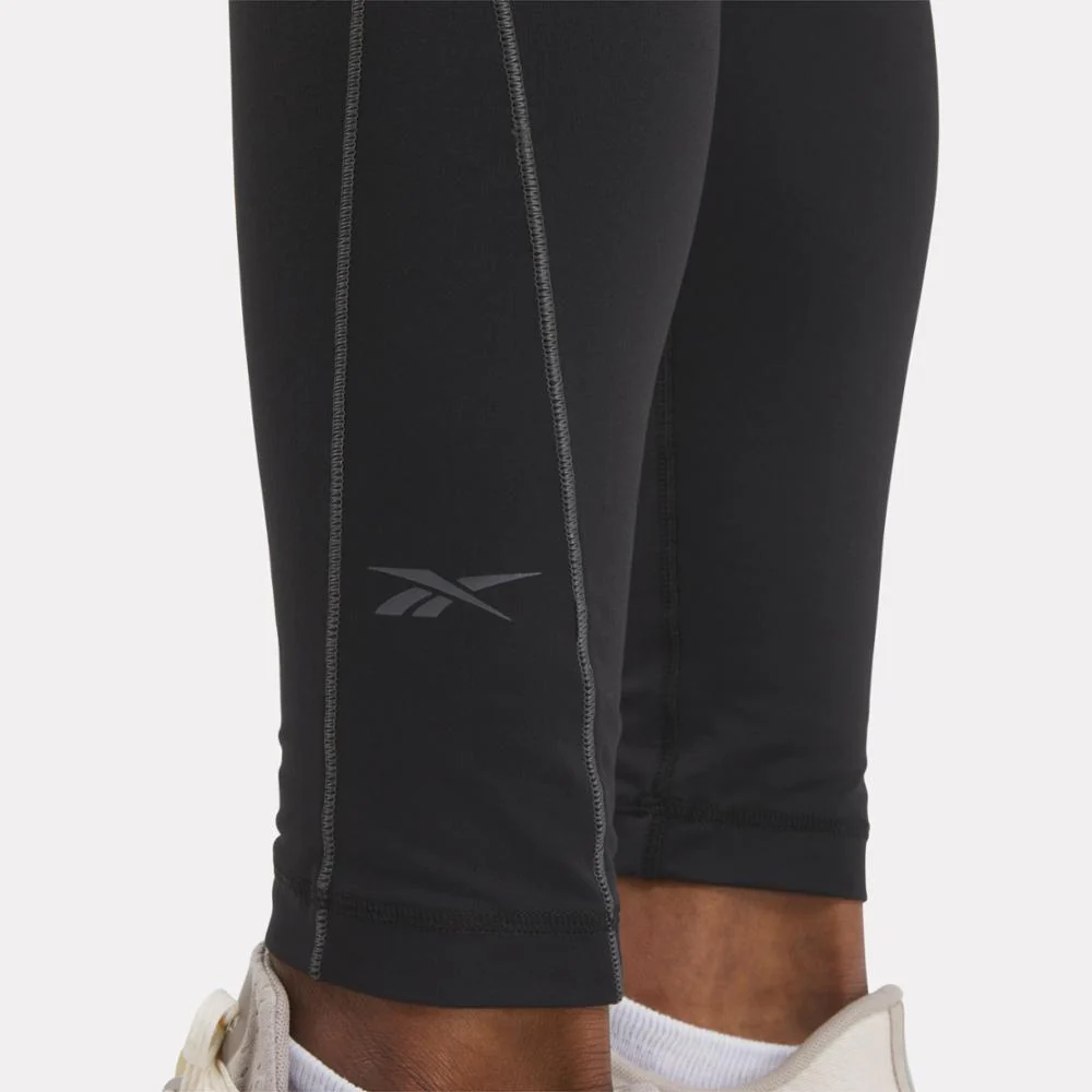Reebok Apparel Men Speed Base Layer Tights Feat. RBK-FIRE+ BLACK - Image 4