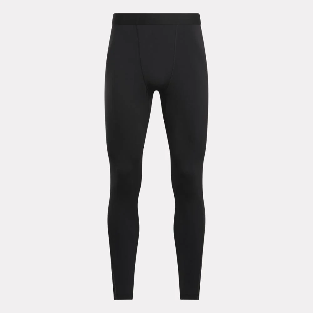 Reebok Apparel Men Speed Base Layer Tights Feat. RBK-FIRE+ BLACK - Image 6