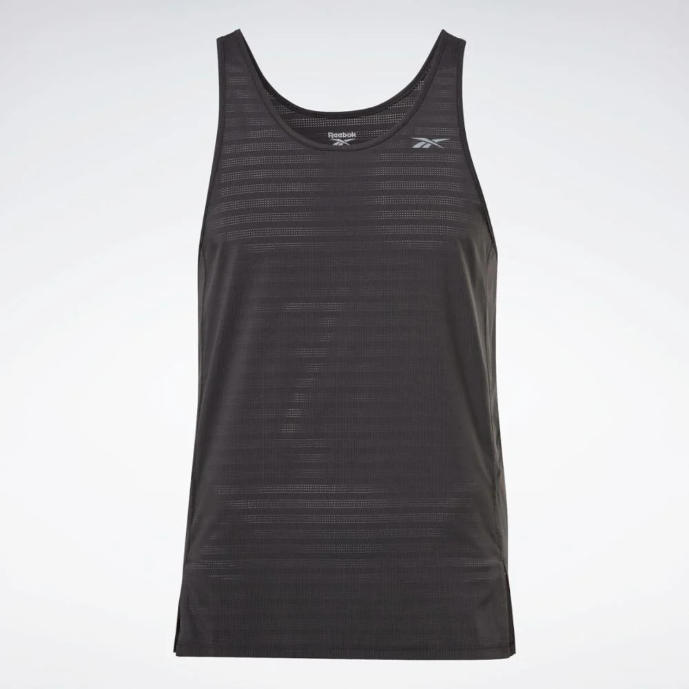 Reebok Apparel Men Speed Tank Top BLACK - Image 6