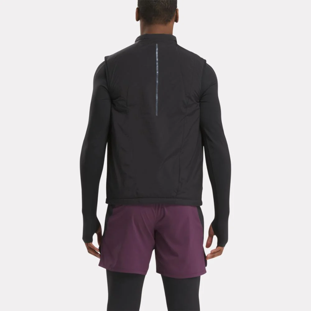 Reebok Apparel Men Speed Winter Vest BLACK - Image 3