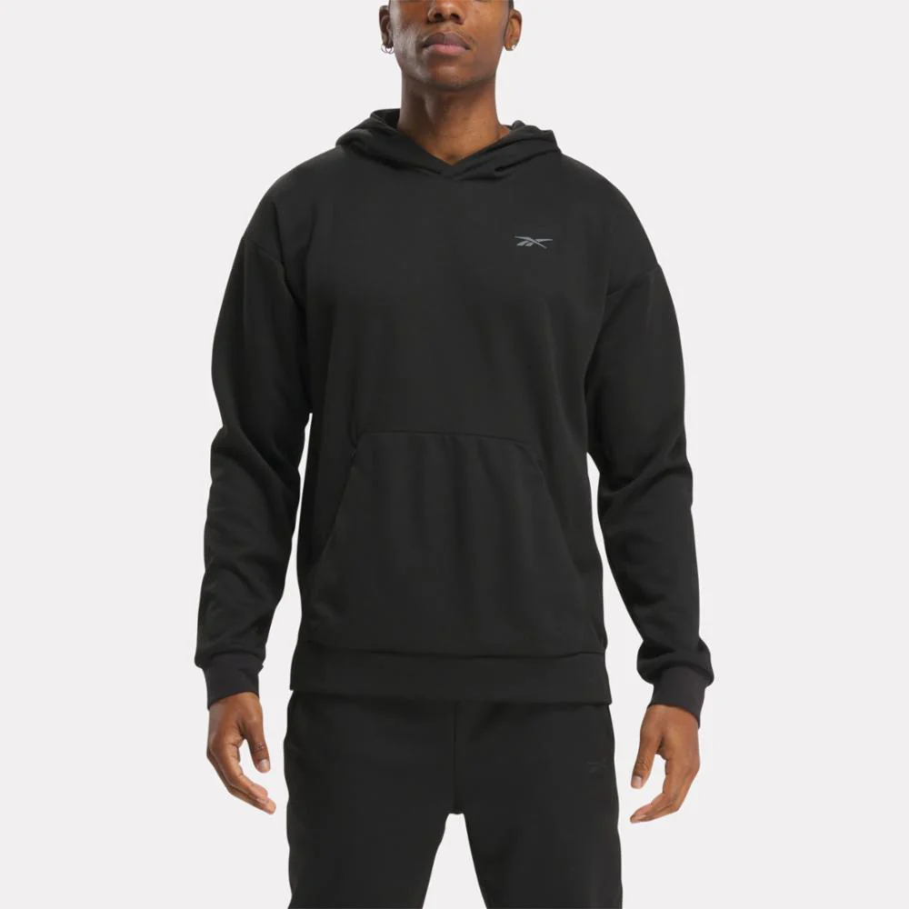 Reebok Apparel Men Strength Hoodie BLACK