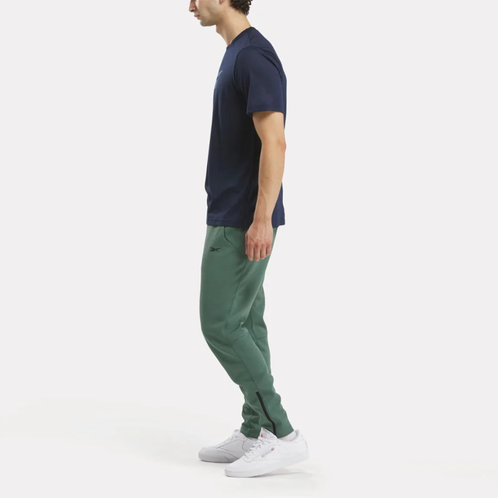 Reebok Apparel Men Strength Pants ESCAPE GREEN - Image 2