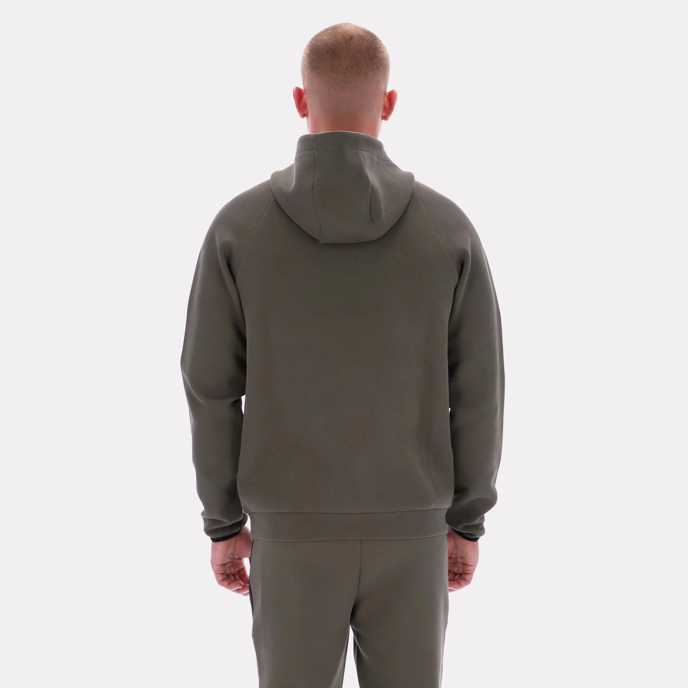 Reebok Apparel Men Studio Structure Hoodie ARMY GREEN - Image 2