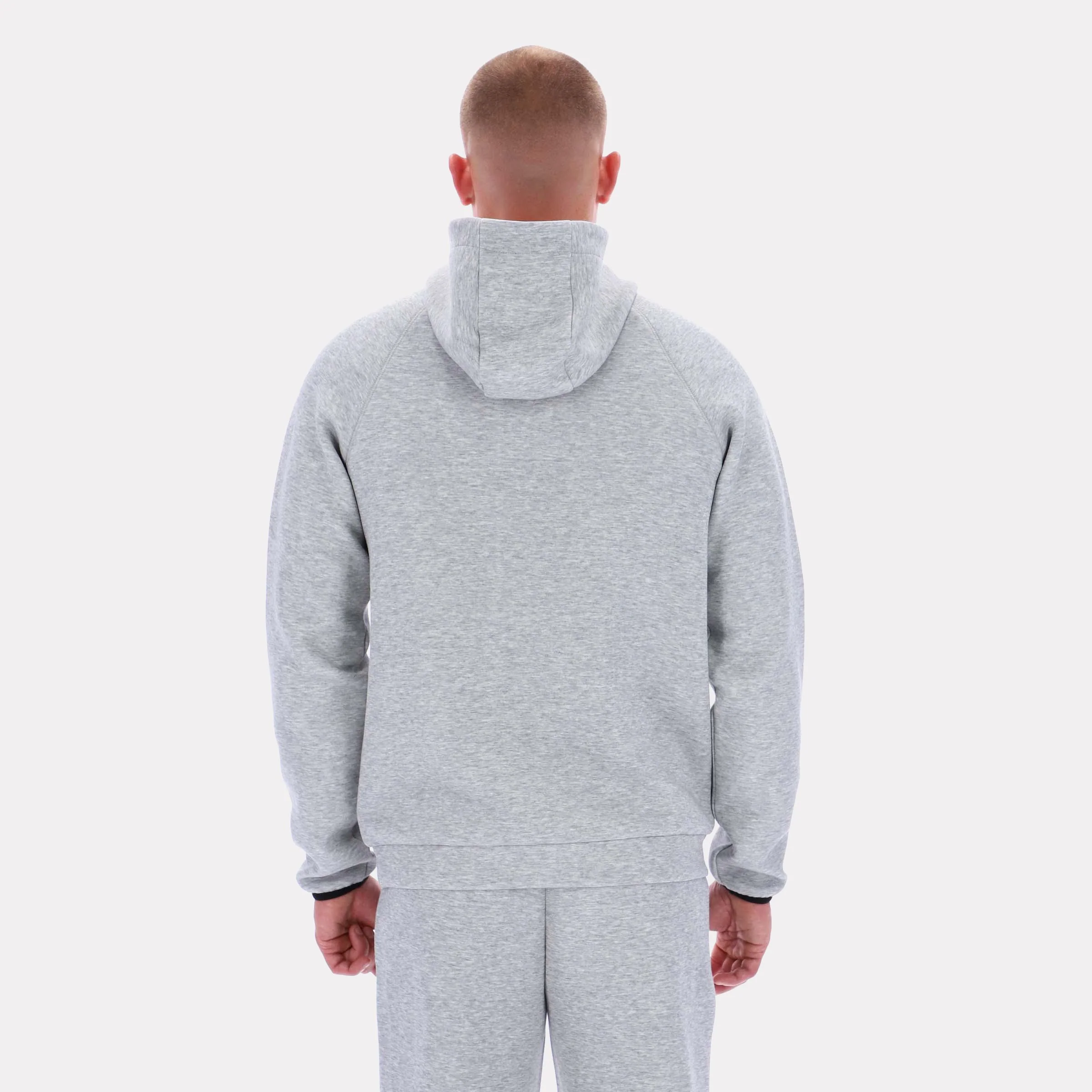 Reebok Apparel Men Studio Structure Hoodie GREY MARL - Image 2