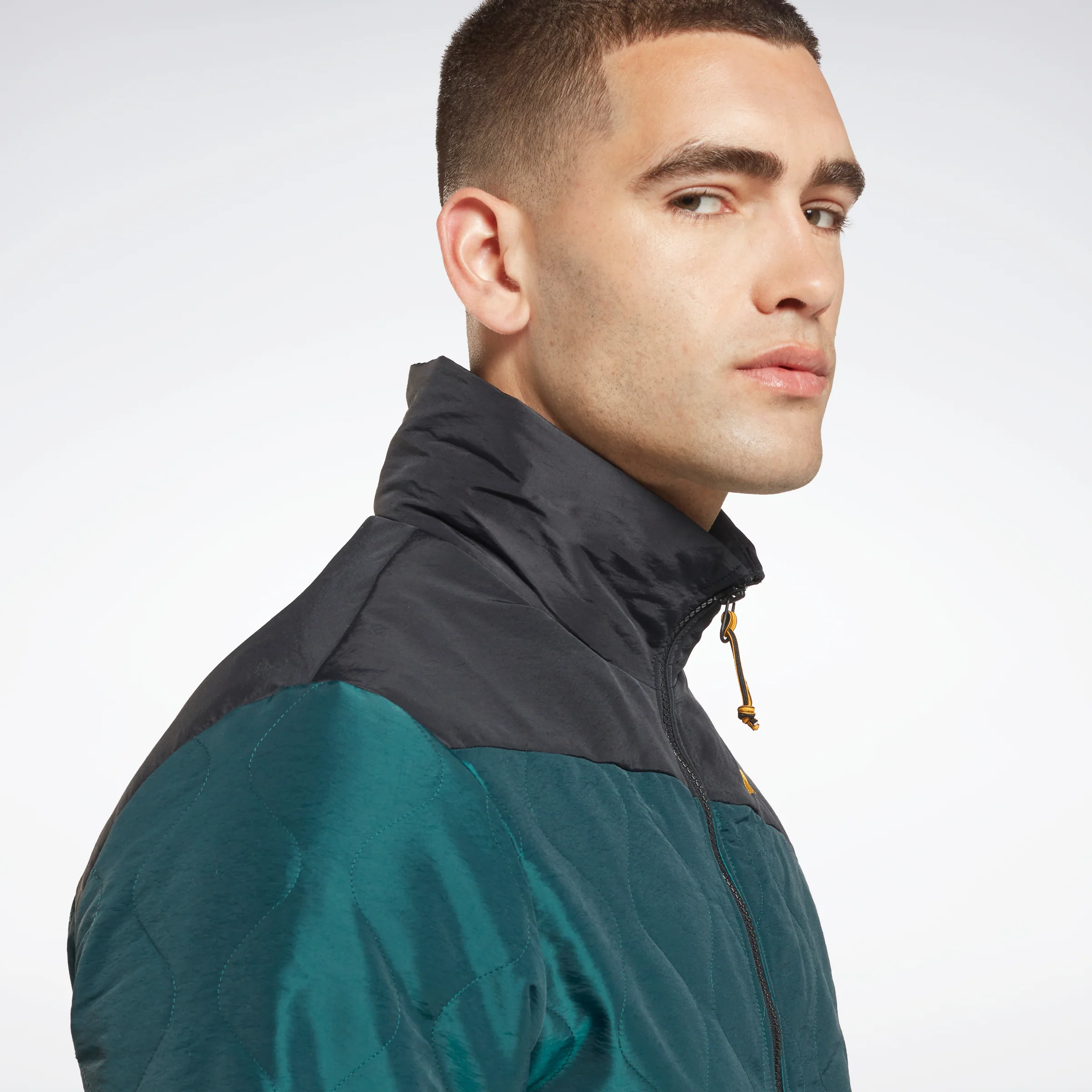 Reebok Apparel Men Thermowarm+Graphene Padded Parka Forest Green - Image 6