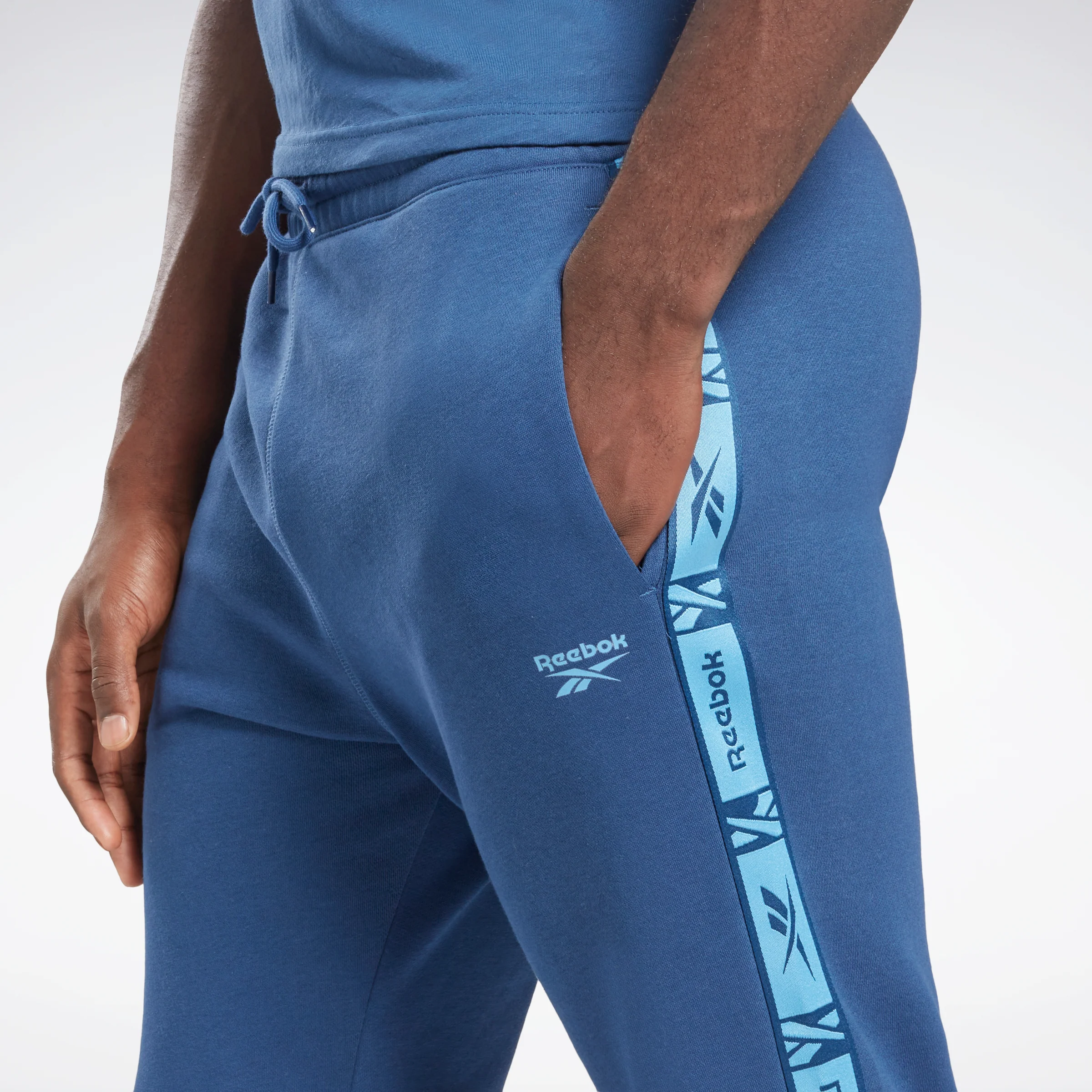 Reebok Apparel Men Training Essentials Tape Joggers Batblu - Image 4