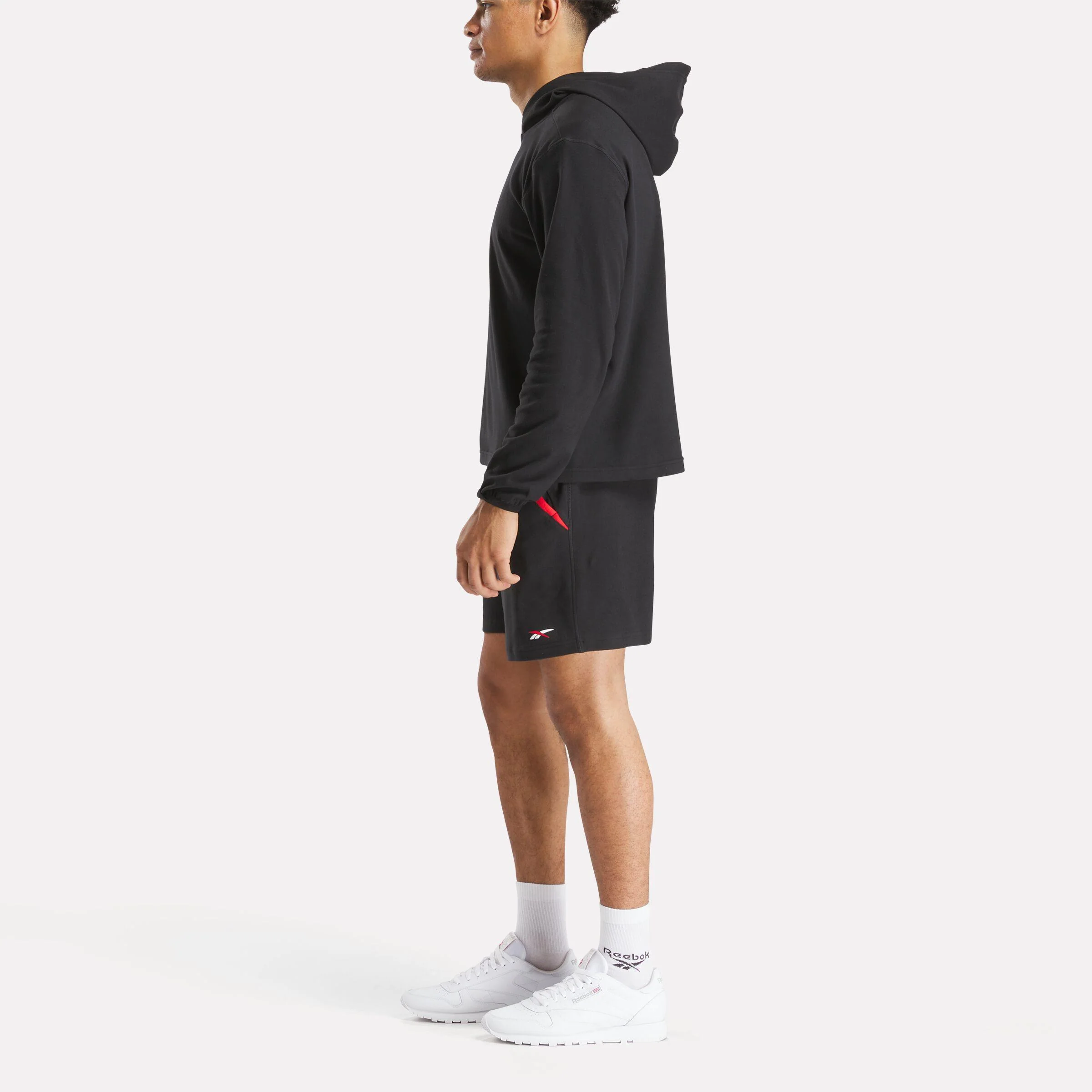 Reebok Apparel Men Training Knit Shorts 7" BLACK - Image 2