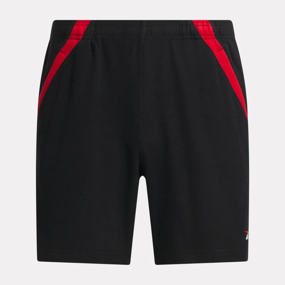 Reebok Apparel Men Training Knit Shorts 7" BLACK - Image 4