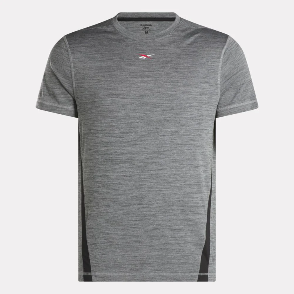 Reebok Apparel Men Training Tech T-Shirt GREY 1 - Image 4