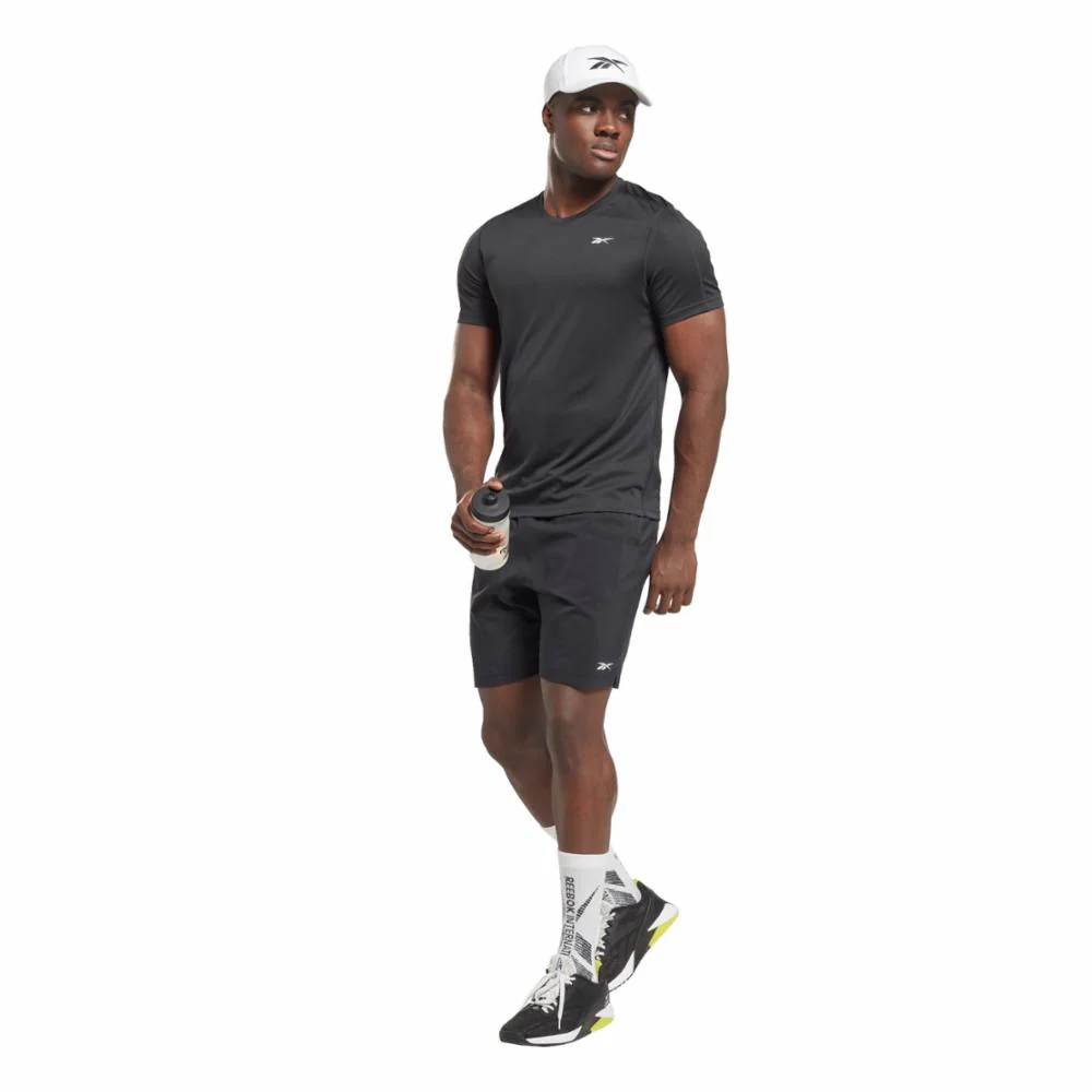 Reebok Apparel Men Training Tech T-Shirt NGHBLK - Image 2