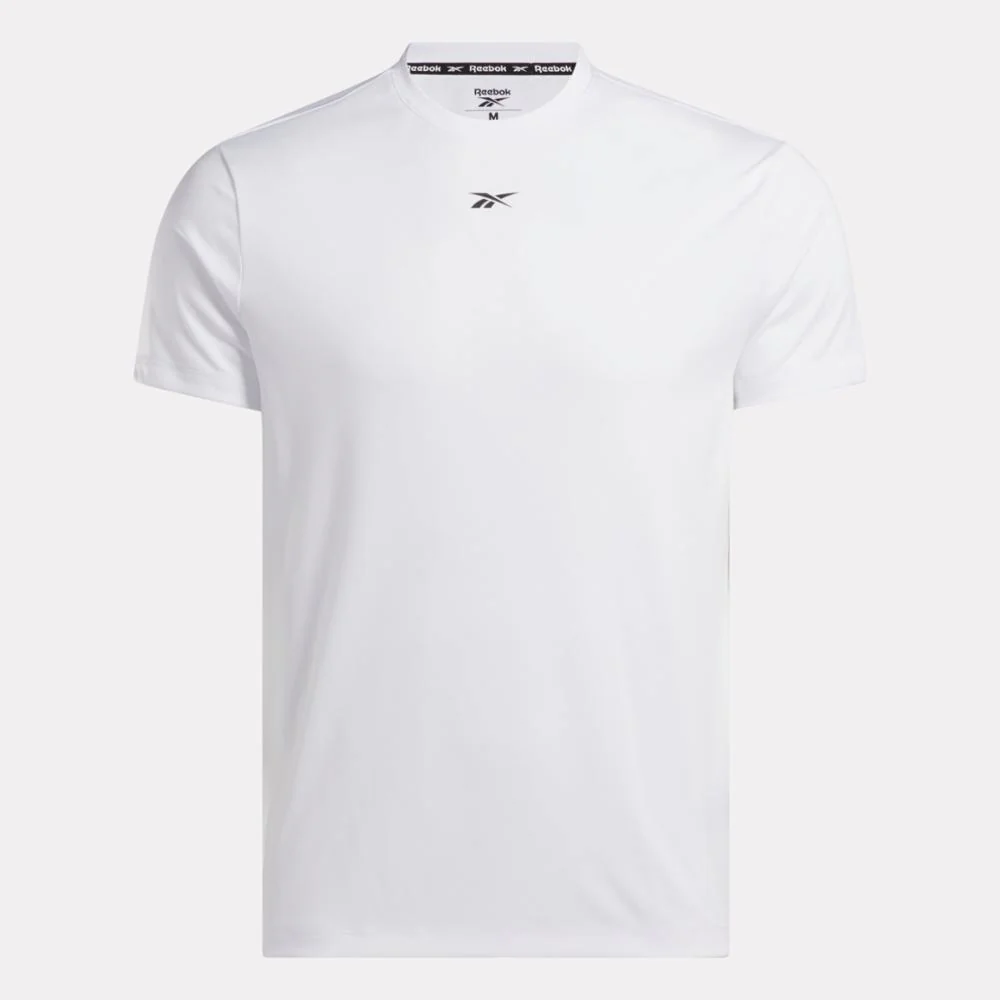 Reebok Apparel Men Training Tech T-Shirt WHITE