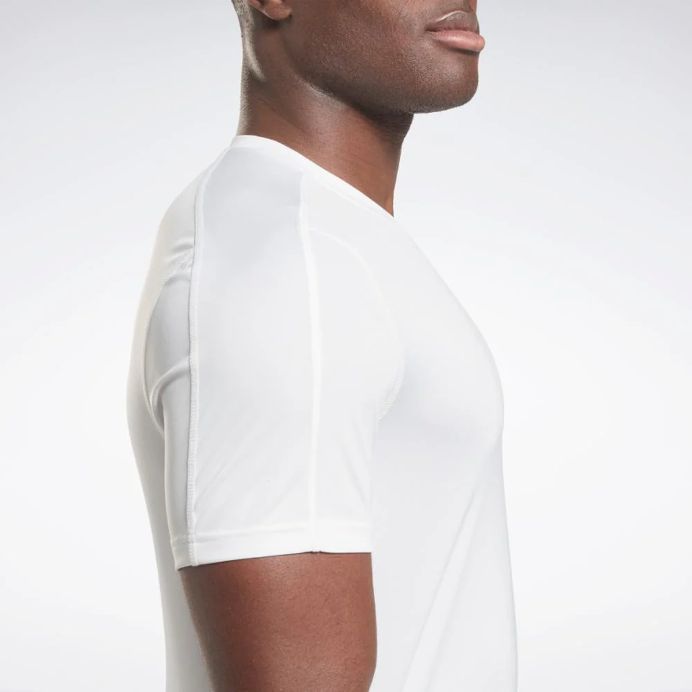 Reebok Apparel Men Training Tech T-Shirt WHITE - Image 5